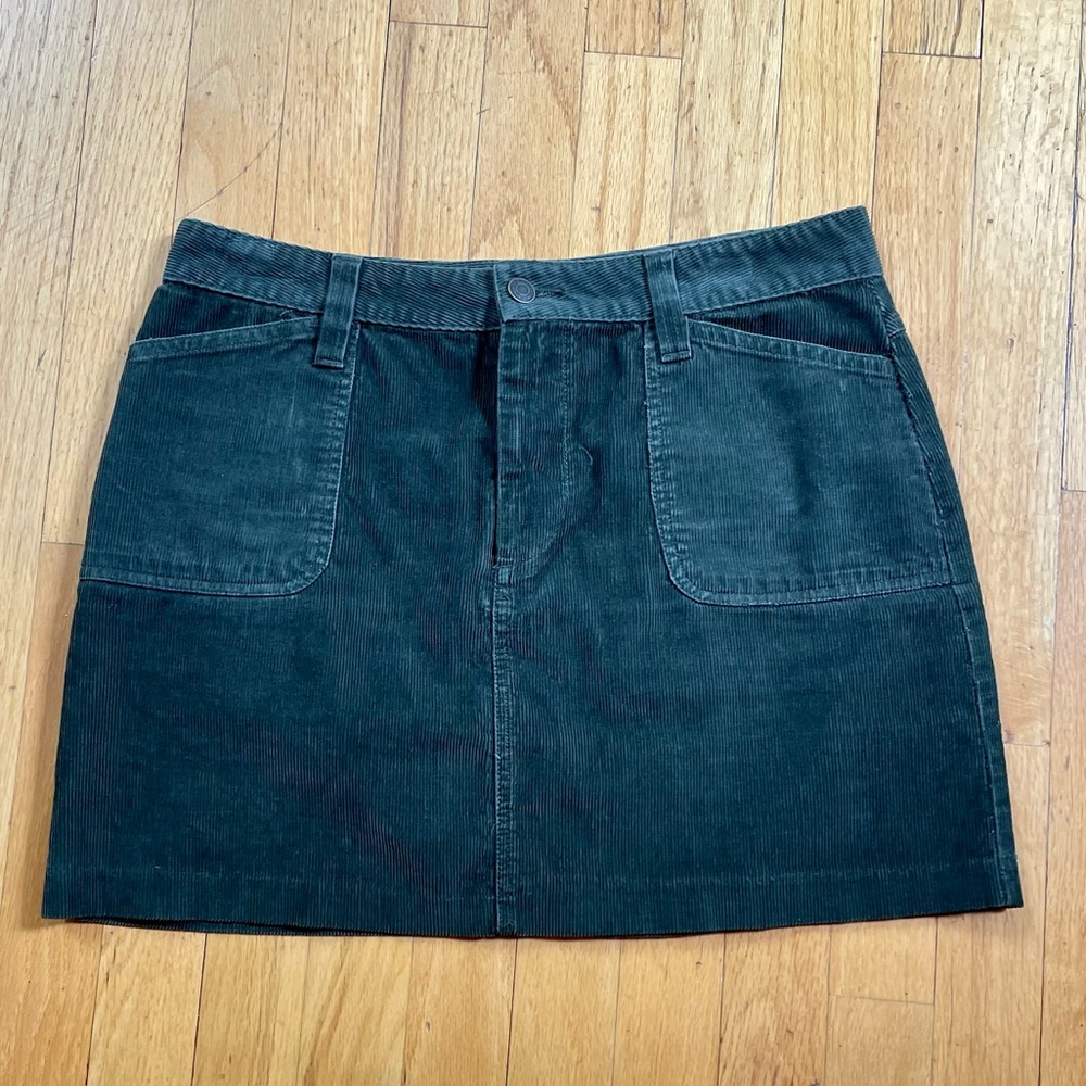 Y2K Corduroy Mini Skirt Old Navy